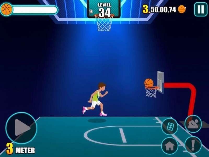 Basket Blast Champions gameplay screenshot